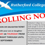 Rutherford College Enrolling Now